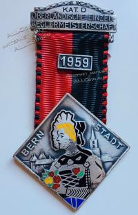 #013 Швейцария спорт Медаль Знаки