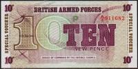 Великобритания (Армия) 10 новых пенсов 1972г. P.M48 UNC
