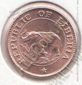 10-125 Либерия 1 цент 1972г КМ # 13 UNC бронза 2,6гр. 18мм  - 10-125 Либерия 1 цент 1972г КМ # 13 UNC бронза 2,6гр. 18мм 