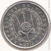 26-36 Джибути 100 франков 2013г.  - 26-36 Джибути 100 франков 2013г. 