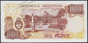 Аргентина 1000 песо 1976-83г. P.304d - UNC - Аргентина 1000 песо 1976-83г. P.304d - UNC