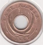 24-64 Восточная Африка 1 цент 1957г. Бронза