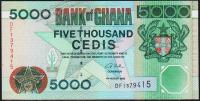 Гана 5000 седи 2003г. P.34i - UNC