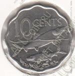 25-55 Багамы 10 центов 2007г. 