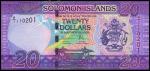 Банкнота Соломоновы острова 20 долларов 2017 года. P.NEW - UNC