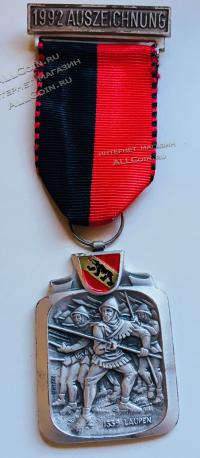 #015 Швейцария спорт Медаль Знаки