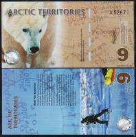 Арктика 9 долларов 2012г. UNC