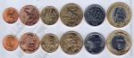 Бразилия набор 6 монет 1998г.(арт87) ВСЕ МОНЕТЫ 1998Г