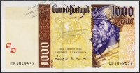 Банкнота Португалия 1000 эскудо 12.03.1998 года. P.188с(1-3) - UNC