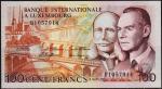 Люксембург 100 франков 1981г. P.14A - UNC