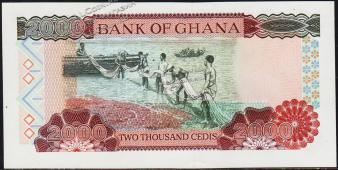 Гана 2000 седи 1998г. P.33c - UNC - Гана 2000 седи 1998г. P.33c - UNC