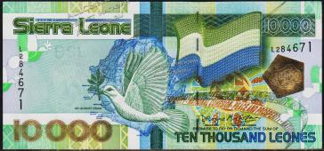 Сьерра-Леоне 10000 леоне 2004г. P.29a - UNC - Сьерра-Леоне 10000 леоне 2004г. P.29a - UNC