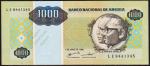 Банкнота Ангола 1000 кванза 1995 года. P.135 UNC