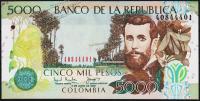 Колумбия 5000 песо 06.06.2003г. P.452d - UNC