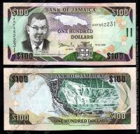 Ямайка 100$ 2009г. P.84d - UNC