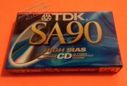 Аудио Кассета TDK SA 90 TIPE II   / США / - Аудио Кассета TDK SA 90 TIPE II   / США /