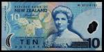 Новая Зеландия 10 долларов 2007г. P.186в(6) - UNC