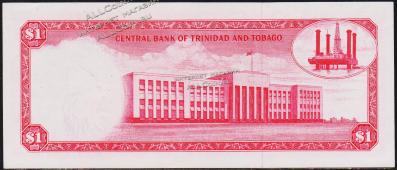 Тринидад и Тобаго 1 доллар 1964г. Р.26в - UNC - Тринидад и Тобаго 1 доллар 1964г. Р.26в - UNC