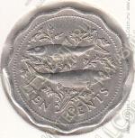 25-57 Багамы 10 центов 1975г. КМ # 61 медно-никелевая 5,13гр. 23,5мм