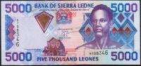 Сьерра-Леоне 5000 леоне 2002г. P.27а - UNC