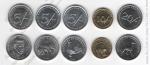 Солалиленд набор 5 монет 2002-05г. (арт392)