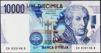 Банкнота Италия 10000 лир 1984 года. P.112d - UNC