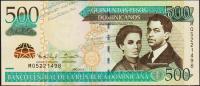 Доминикана 500 доминиканских песо 2013г. P.NEW - UNC