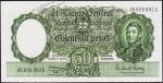 Аргентина 50 песо 1955-68г. P.271а(2) - UNC-