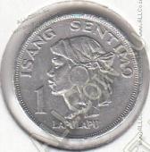 16-117 Филиппины 1 сентимо 1969г. КМ # 196 алюминий 10мм - 16-117 Филиппины 1 сентимо 1969г. КМ # 196 алюминий 10мм