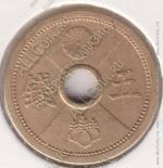 3-73 Япония 5 сен 1938г. Y # 57 алюминий-бронза 