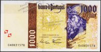 Банкнота Португалия 1000 эскудо 12.03.1998 года. P.188с(1-6) - UNC