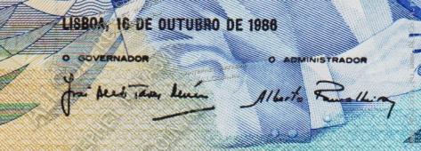 Португалия 100 эскудо 1986г. P.179a(4) - UNC - Португалия 100 эскудо 1986г. P.179a(4) - UNC