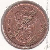 32-165 Южная Африка 5 центов 2005г. UNC - 32-165 Южная Африка 5 центов 2005г. UNC