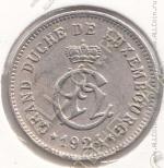 31-119 Люксембург 10 сентим 1924г. КМ # 34 медно-никелевая