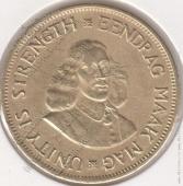 19-110 Южная Африка 1 цент 1961г. KM# 57 латунь 5,6 гр - 19-110 Южная Африка 1 цент 1961г. KM# 57 латунь 5,6 гр