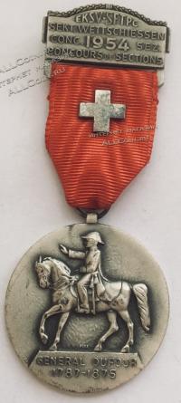 #199 Швейцария спорт Медаль Знаки