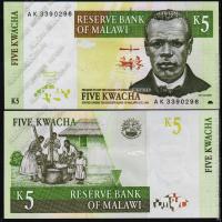 Малави 5 квача 1997г. P.36а - UNC