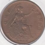 22-28 Великобритания 1 пенни 1935г. бронза