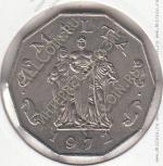 16-120 Мальта 50 центов 1972г. КМ # 12 медно-никелевая 13,6гр. 32,95мм
