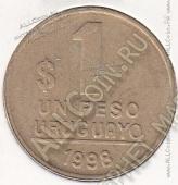 24-16 Уругвай 1 песо 1998г. КМ # 103.2 алюминий-бронза 3,5гр. 20мм - 24-16 Уругвай 1 песо 1998г. КМ # 103.2 алюминий-бронза 3,5гр. 20мм