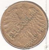 29-133 Австрия 20 грошей 1951г. КМ # 2877 алюминий-бронза 4,5гр. 22мм - 29-133 Австрия 20 грошей 1951г. КМ # 2877 алюминий-бронза 4,5гр. 22мм