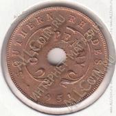 8-30 Южная Родезия 1 пенни 1951г. КМ #25 бронза - 8-30 Южная Родезия 1 пенни 1951г. КМ #25 бронза