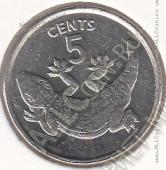 23-7 Кирибати 5 центов 1979г. КМ # 3 медно-никелевая 2,73гр. 19,3мм - 23-7 Кирибати 5 центов 1979г. КМ # 3 медно-никелевая 2,73гр. 19,3мм