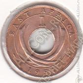 28-155 Восточная Африка 1 цент 1952г. КМ # 32 KN бронза 1,7гр. - 28-155 Восточная Африка 1 цент 1952г. КМ # 32 KN бронза 1,7гр.