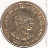 10-34 Кения 10 центов 1986г. КМ # 18 никель-латунь 9,0гр. 30,8мм - 10-34 Кения 10 центов 1986г. КМ # 18 никель-латунь 9,0гр. 30,8мм