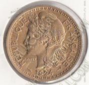 28-3 Того 1 франк 1924г. КМ # 2 алюминий-бронза 5,0гр. 22мм - 28-3 Того 1 франк 1924г. КМ # 2 алюминий-бронза 5,0гр. 22мм