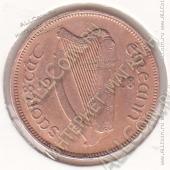 28-82 Ирландия 1/2 пенни 1928г. КМ # 2 бронза 5,67гр. 25,5мм - 28-82 Ирландия 1/2 пенни 1928г. КМ # 2 бронза 5,67гр. 25,5мм