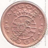 35-102 Ангола 50 сентаво 1961г. КМ # 75 бронза 4,0гр. 20мм
