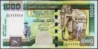 Шри-Ланка 1000 рупий 2006г. P.120d - UNC