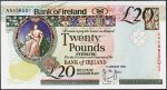 Банкнота Ирландия Северная 20 фунтов 1999 года. P.76с(2) - UNC